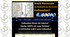 Desktop Screenshot of bijouterias-folheados.com.br